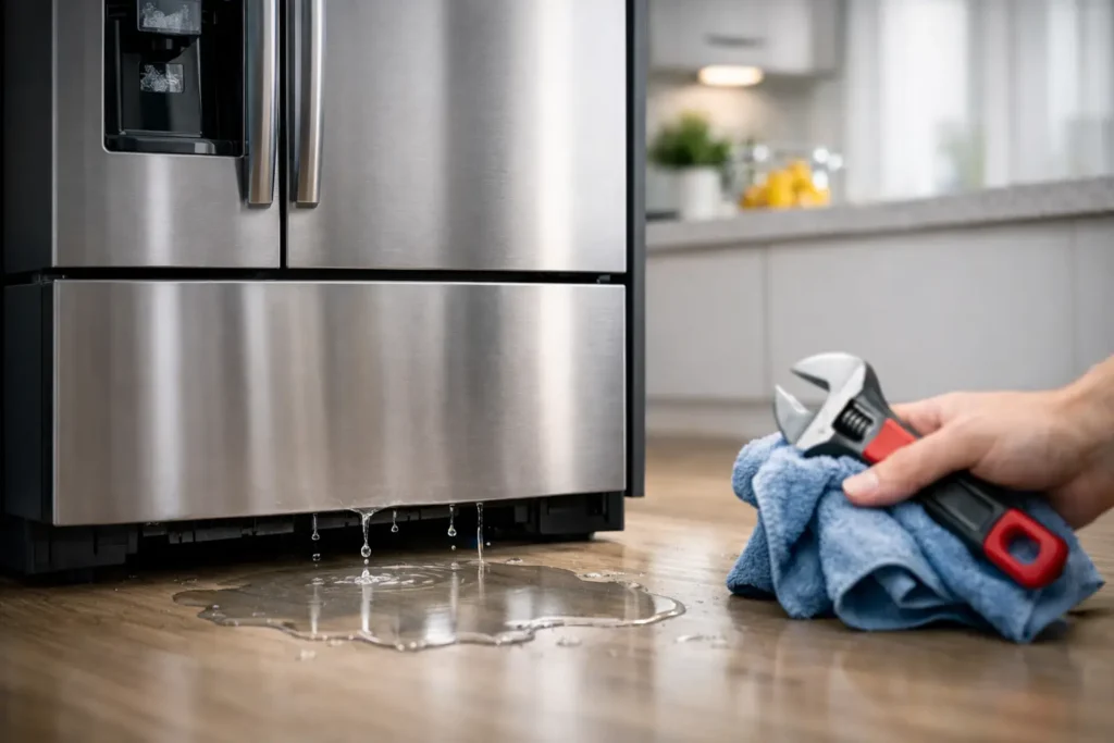 Refrigerator Water Leak Causes and Fixes