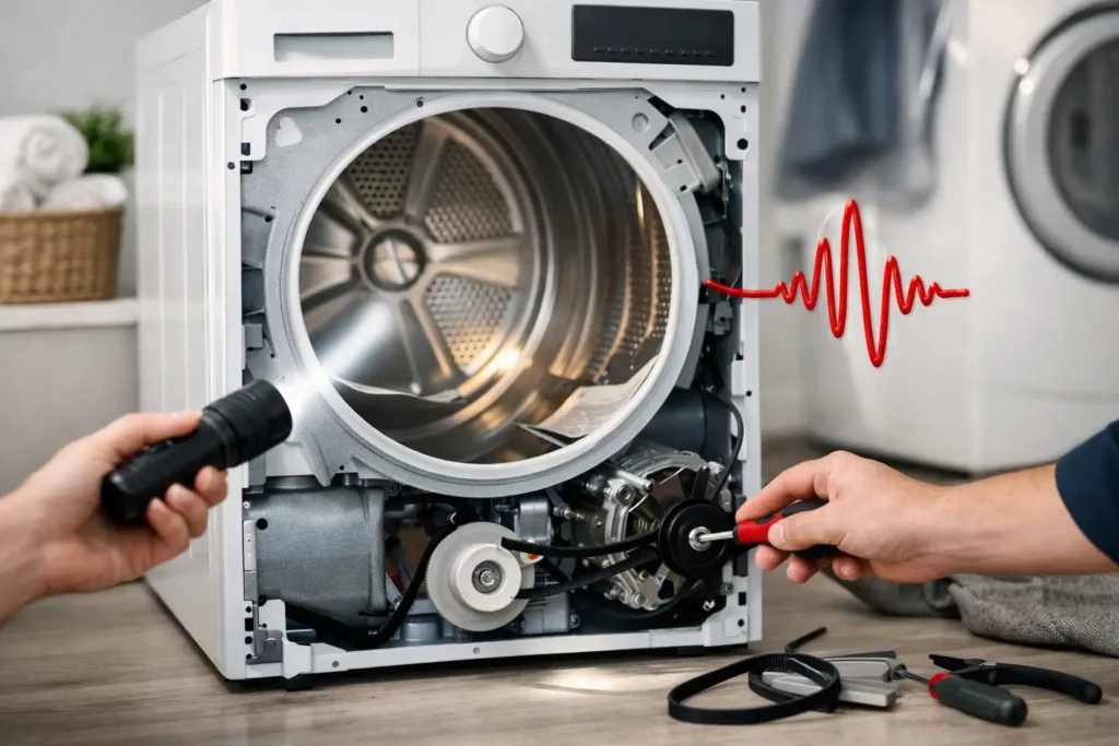 Dryer Making Squeaking Noise? Find the Cause