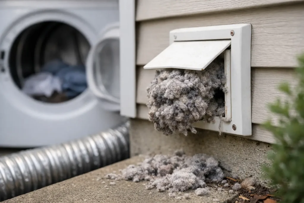 Dryer Vent Blockage Signs You Should Not Ignore