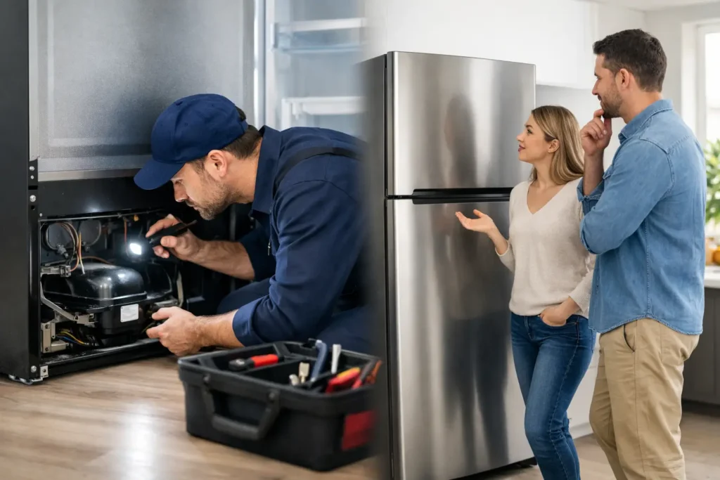 Repair Versus Replace a Refrigerator: When It Pays
