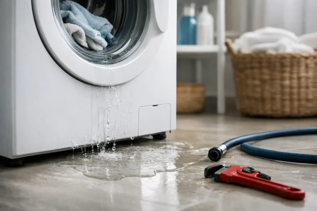 Washing Machine Leaking Water? Find the Cause
